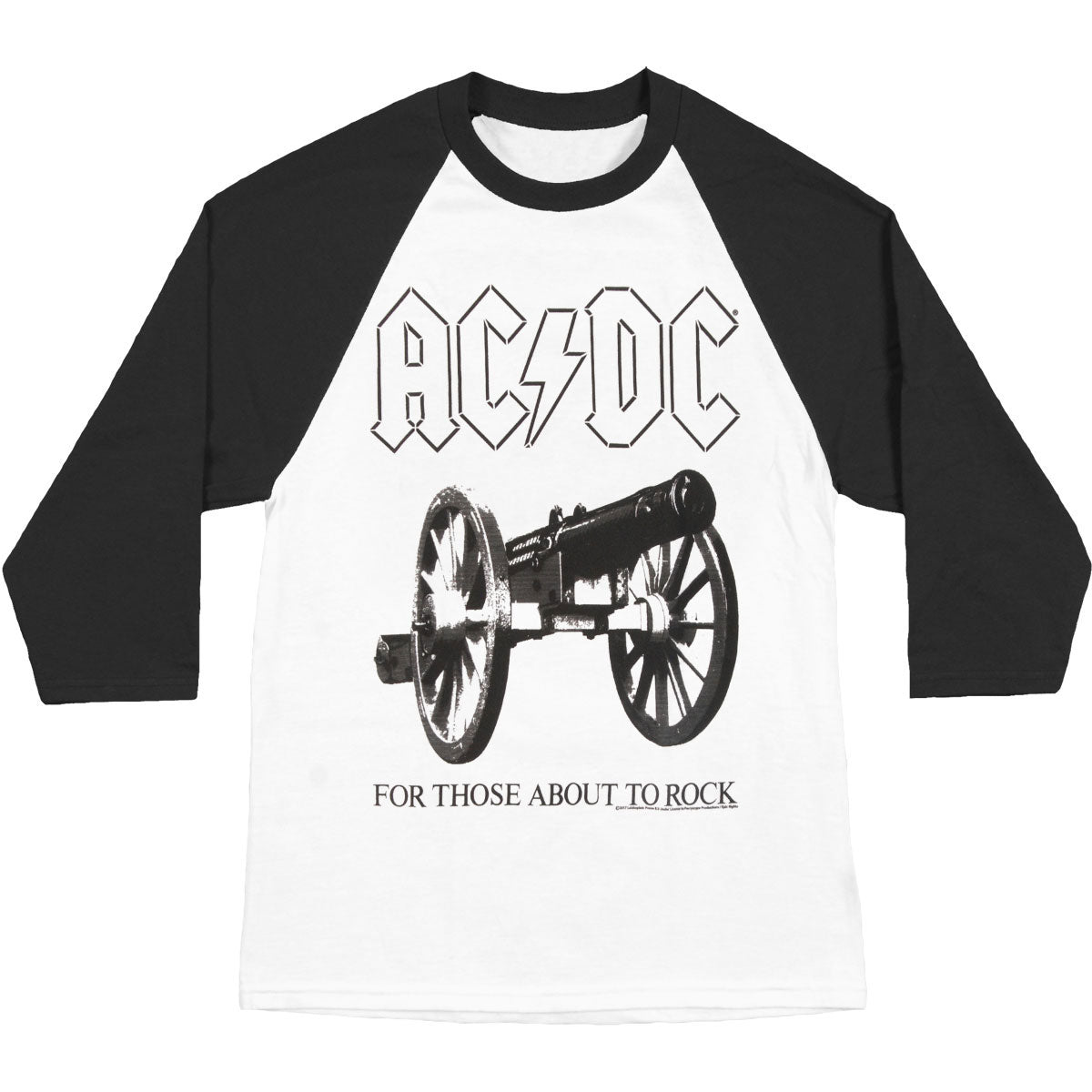 AC/DC About To Rock Baseball Jersey