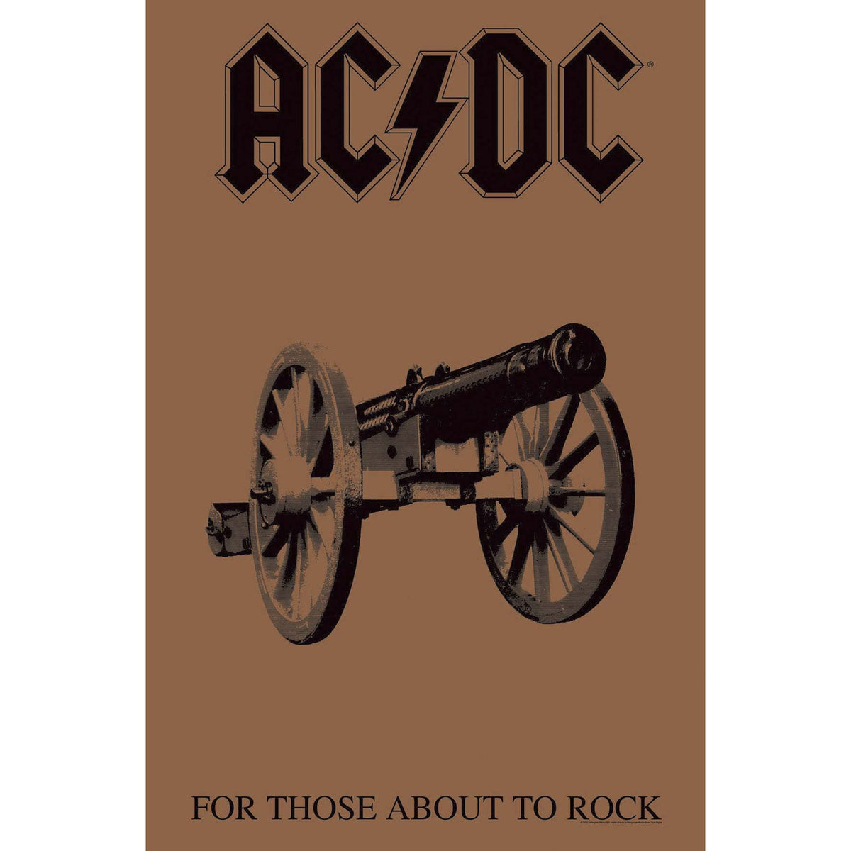 AC/DC For Those About To Rock Poster Flag