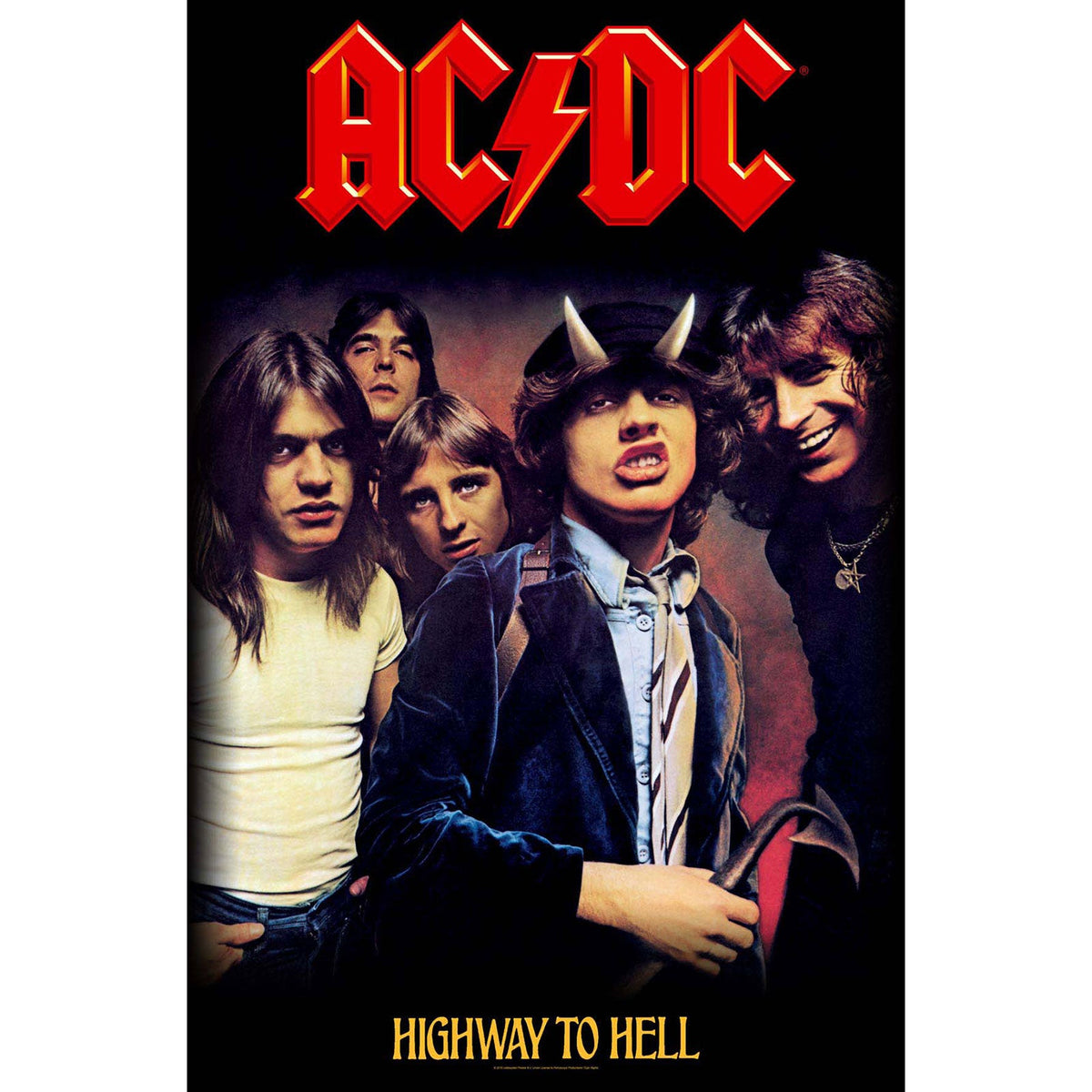 AC/DC Highway To Hell Poster Flag