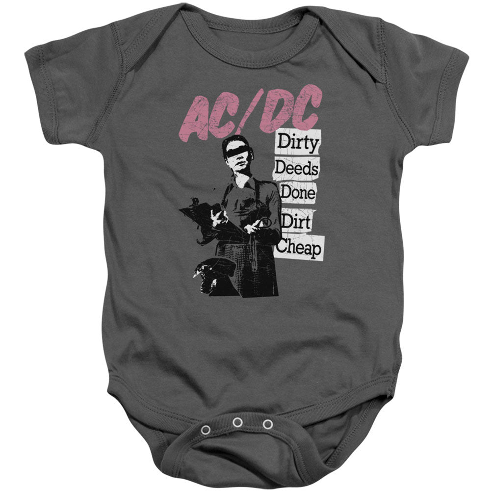 AC/DC Dirty Deeds 100% Cotton Bodysuit
