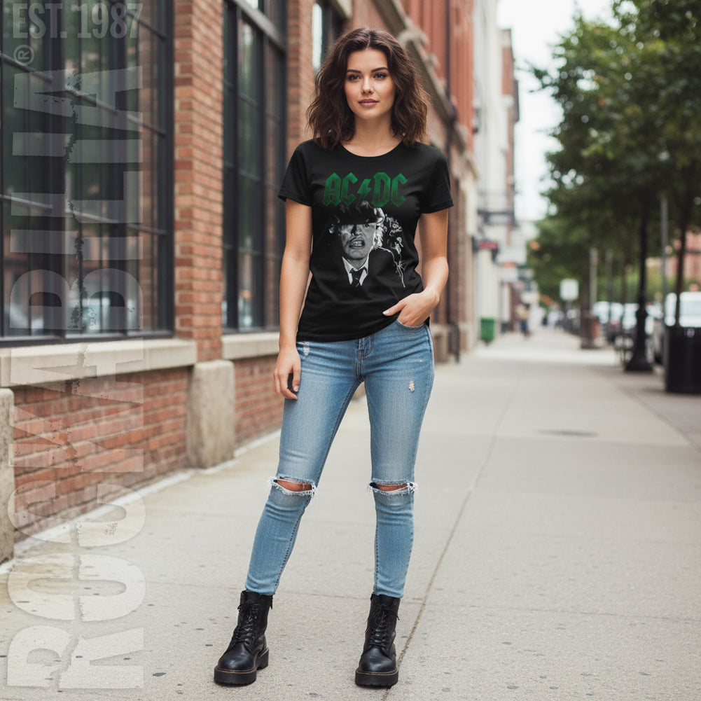 AC/DC Angus Growl Junior Top