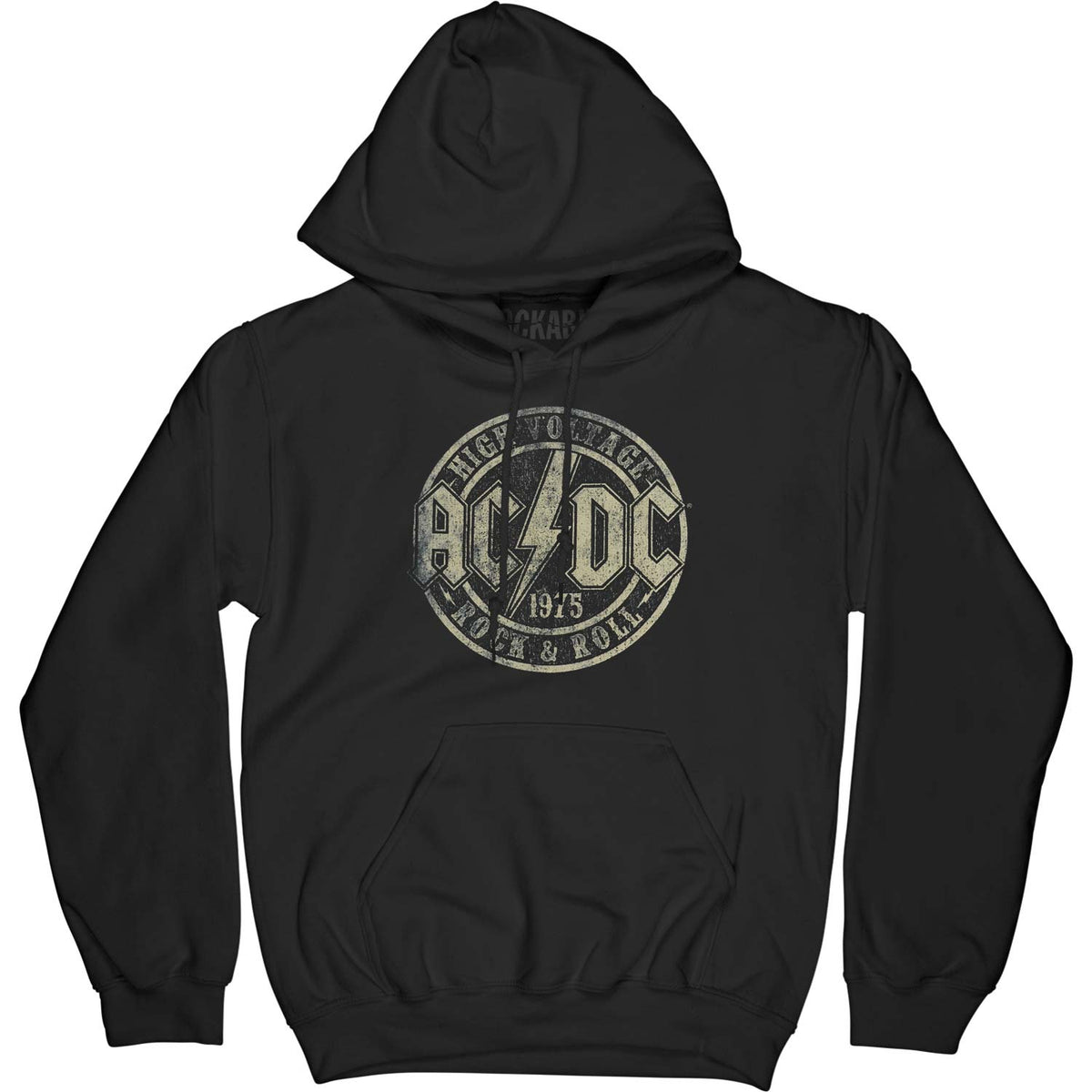 AC/DC High Voltage Circle Seal Hooded Sweatshirt