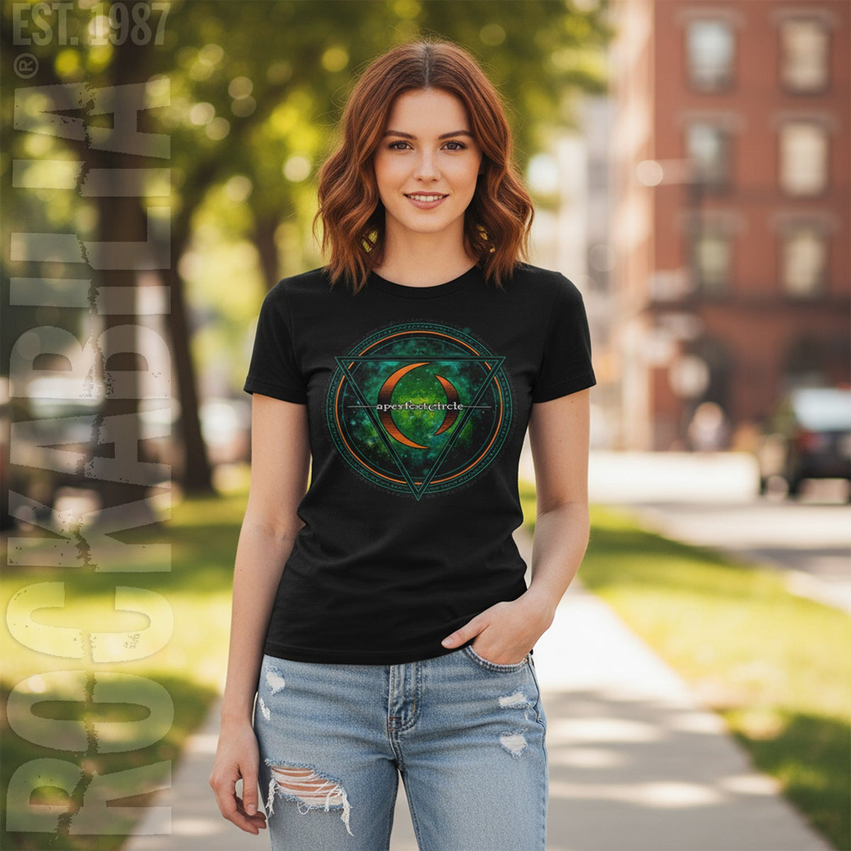 A Perfect Circle Sigil Ladies Tee Junior Top