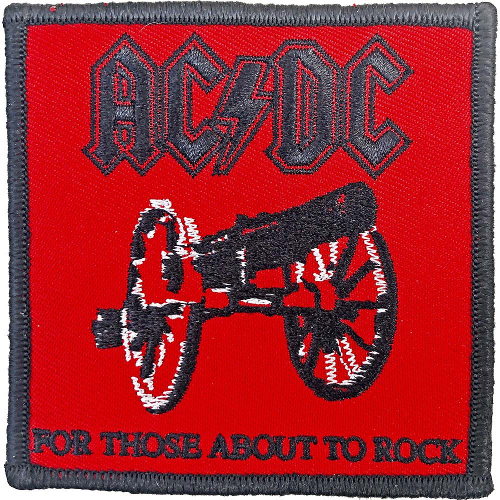 AC/DC For Those About To Rock Embroidered Patch