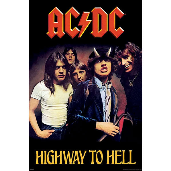 AC/DC HIGHWAY TO HELL Domestic Poster