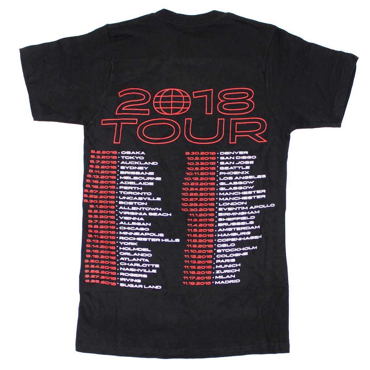 5 Seconds Of Summer Meet You There 2018 Tour Youngblood T-shirt