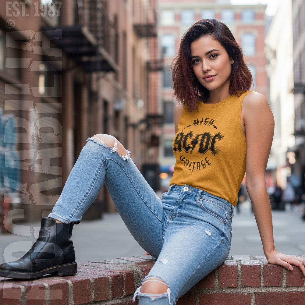 AC/DC AC/DChv Womens Tank