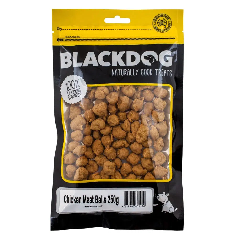 Blackdog - Chicken Meat Balls Dog Treats 250gm