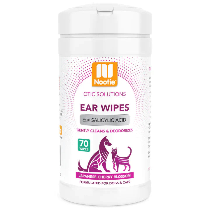 EAR WIPES WITH SALICYLIC ACID JAPANESE CHERRY BLOSSOM