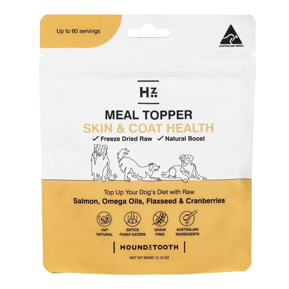 Houndztooth - Skin & Coat Health Natural Raw Boost Meal Topper for Dogs