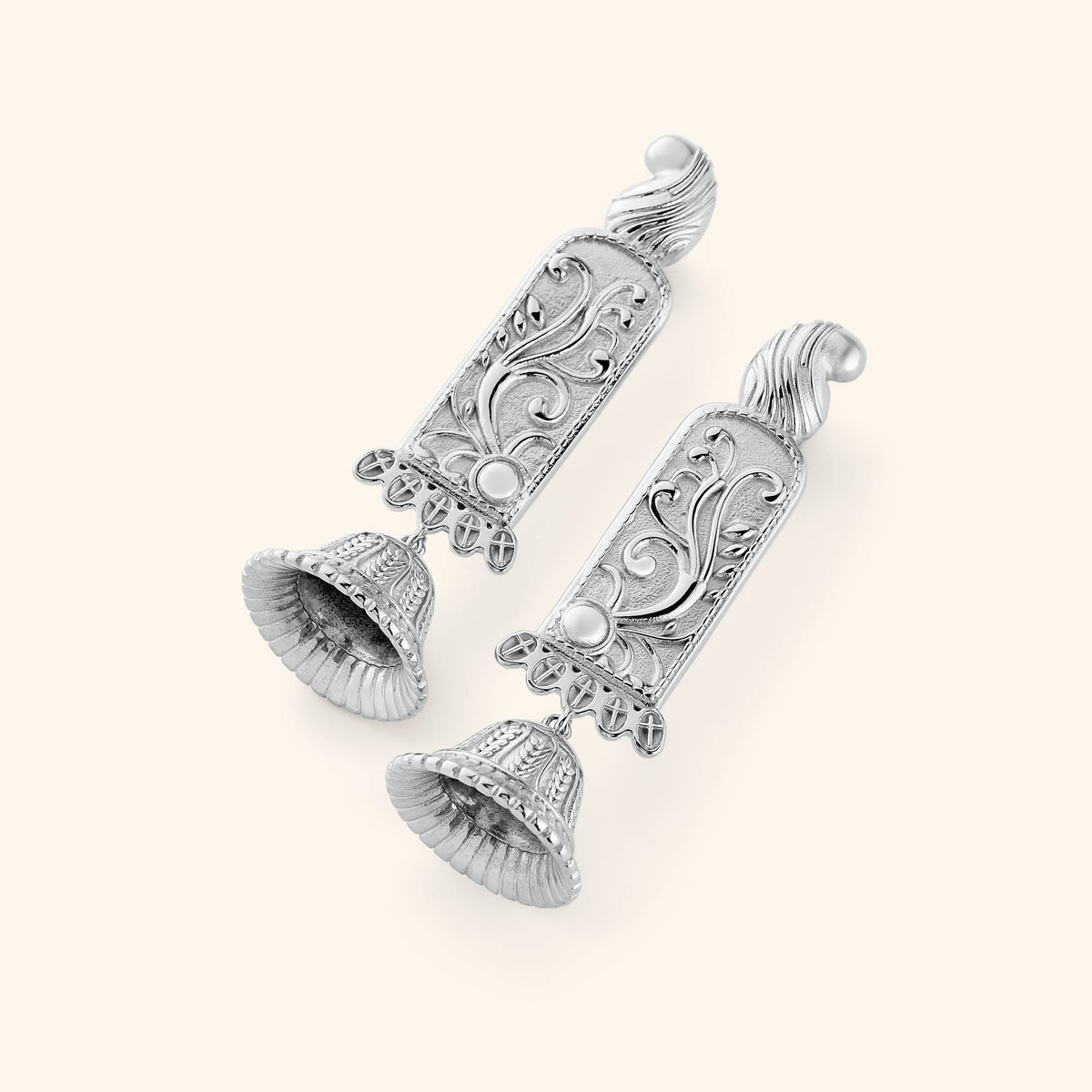 Jhumka Paisley Earrings