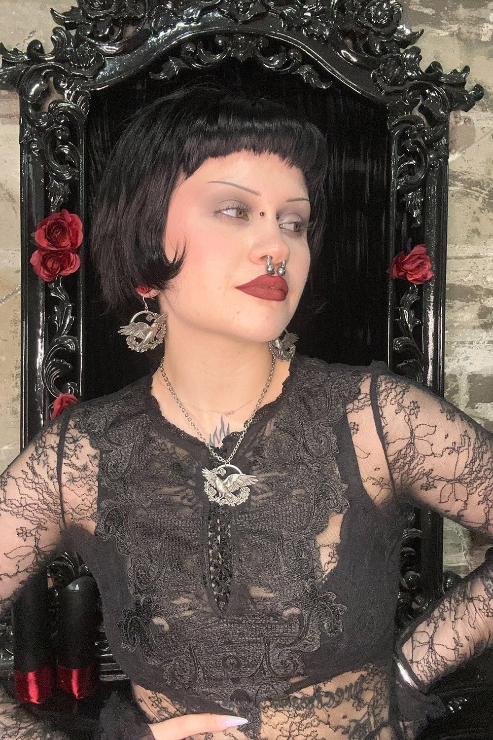 A Murder in the Roses Necklace