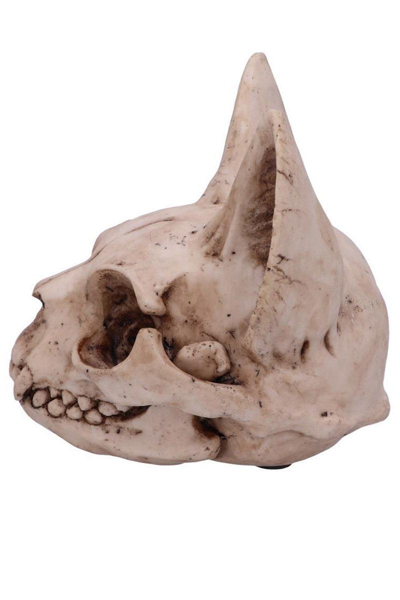 Bastet's Cat Skull Statue