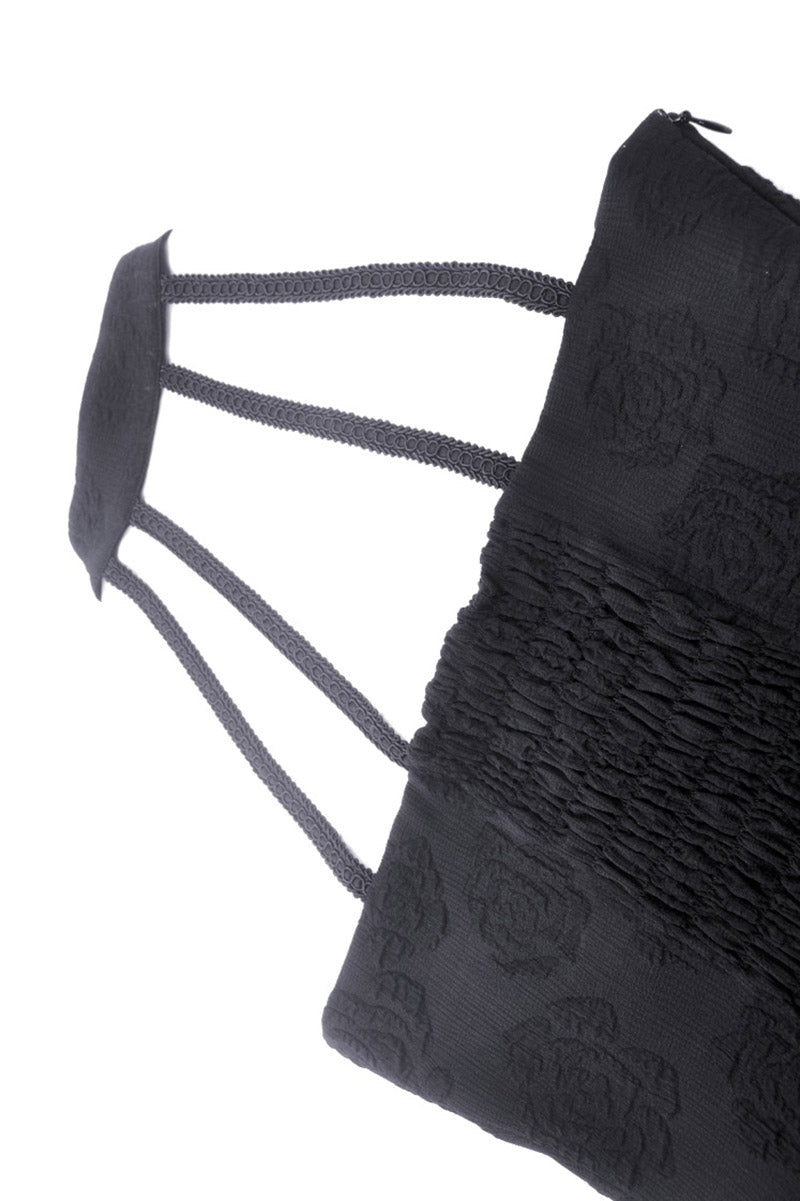 Black Moonlight High Low Dress