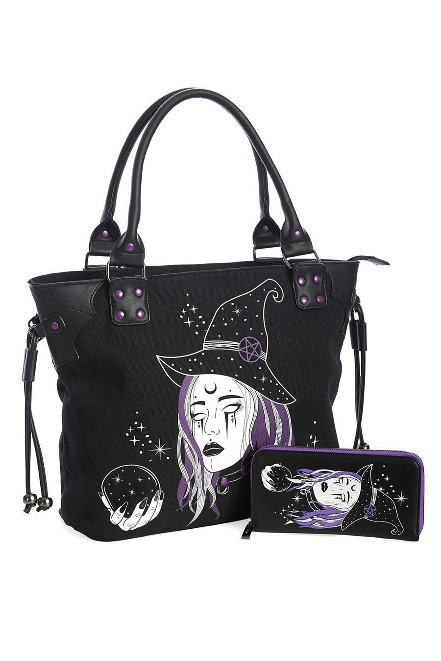 Black Starlight Fortune Teller Wallet