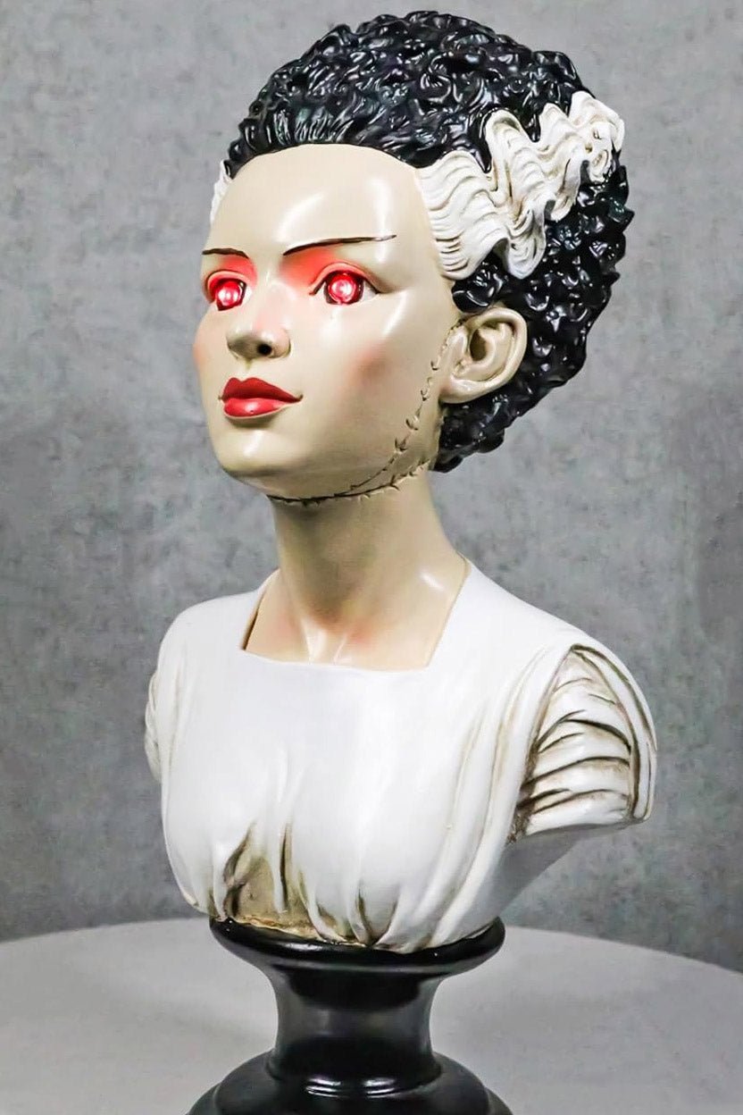 Bride of Frankenstein Bust with LED