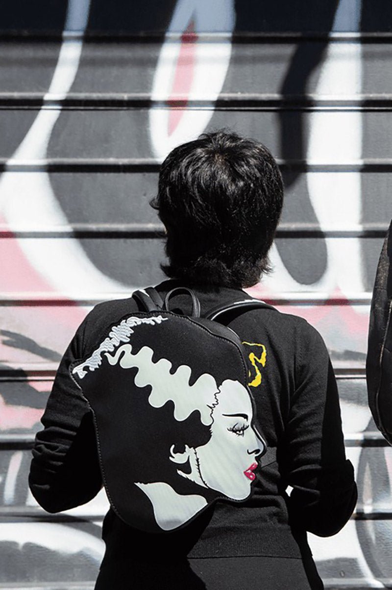 Bride Of Frankenstein Monster Head Backpack