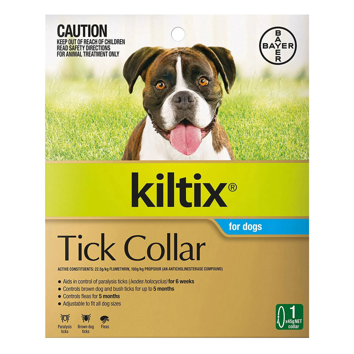 Kiltix - Tick Collar For Dogs (Fits For All)