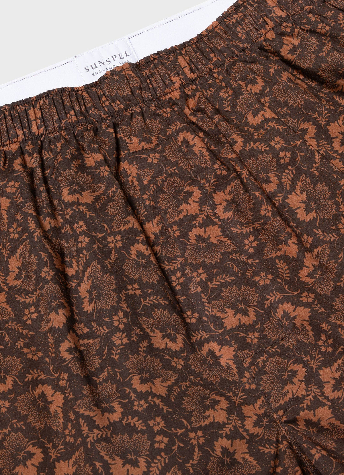 Mens Classic Boxer Shorts In Liberty Fabric In Autumn Floral Mbox4701L Brfw