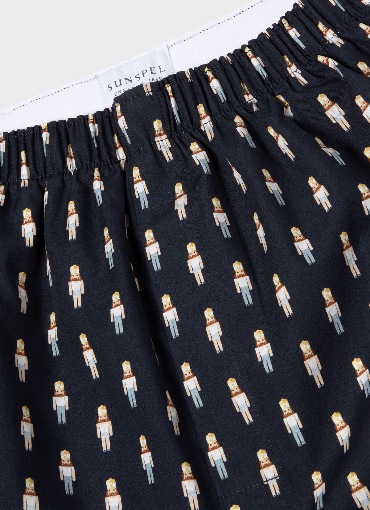 Mens Classic Boxer Shorts In Nutcracker Mbox4701P Buuk