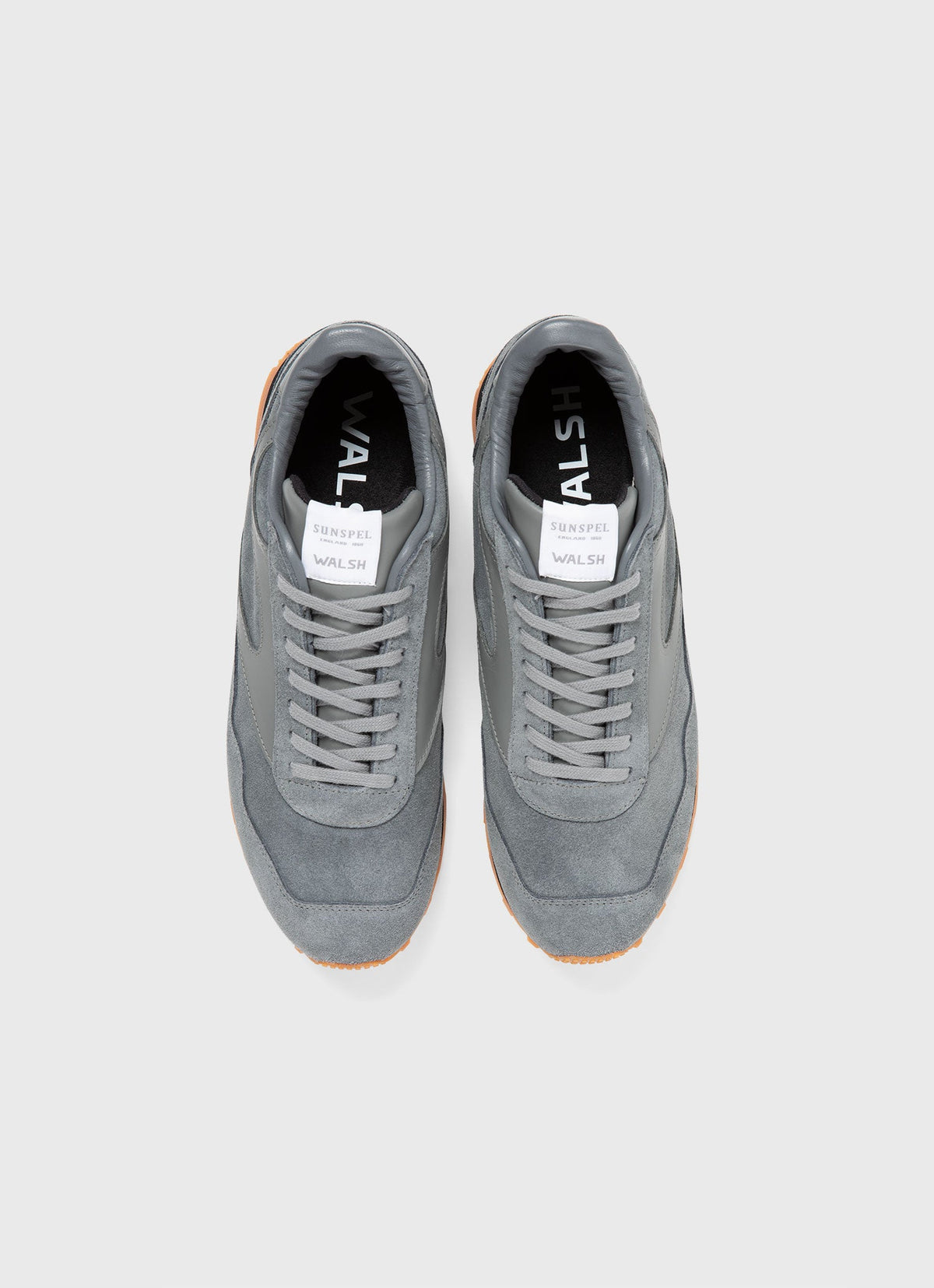 Walsh Trainer In Mid Grey Mftw9417 Gyda