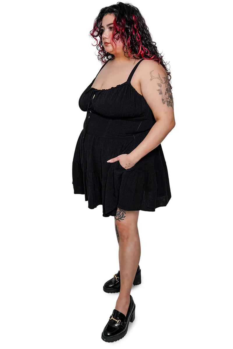 Clara Milkmaid Mini Dress