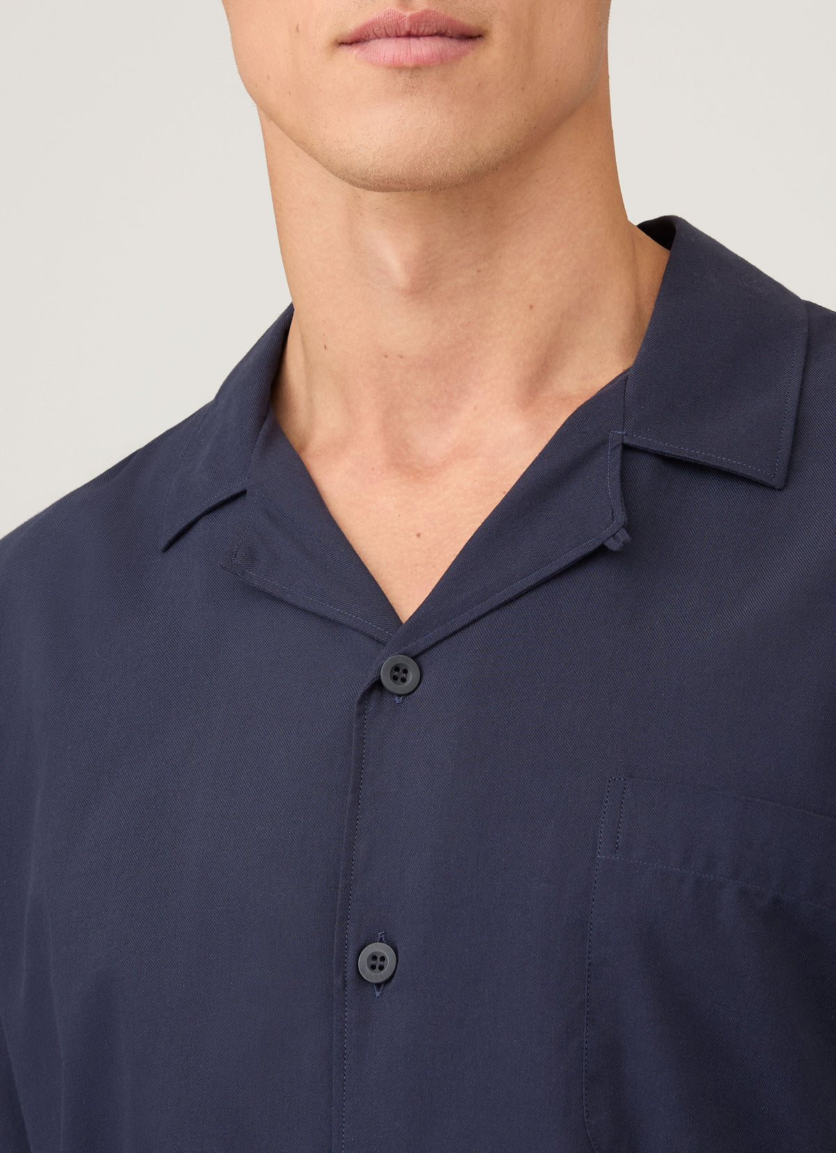 Men S Pyjama Shirt In Navy