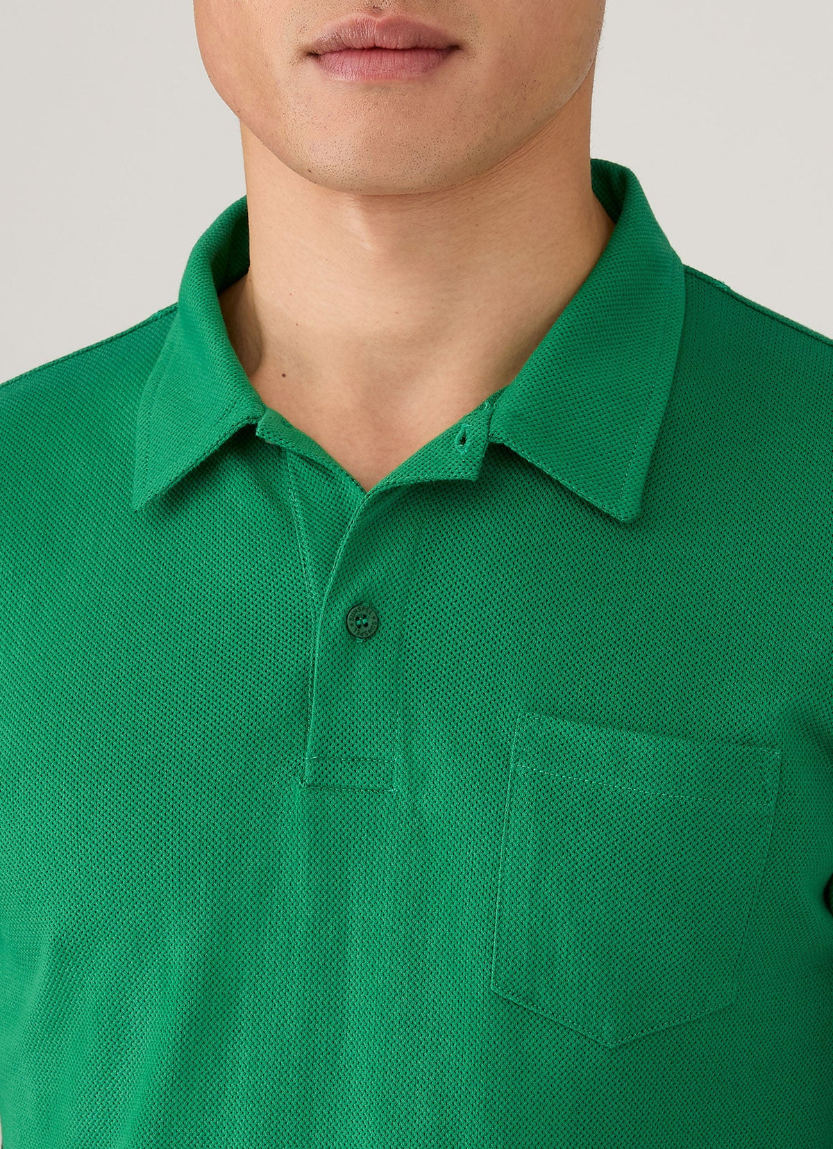 Mens Riviera Polo Shirt In Bright Green Mpol1026 Gnjc