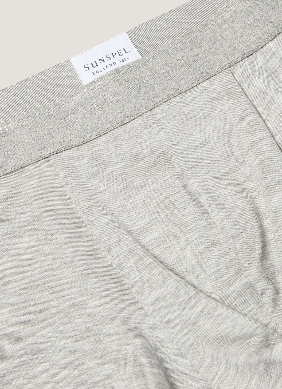 Mens Tencel Trunks In Grey Melange Mtru4621 Gyaa