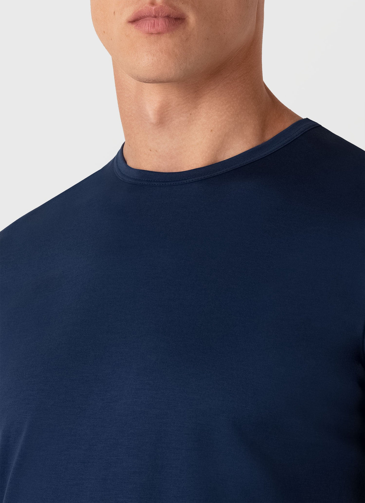 Mens Classic Tshirt In Ink Blue Mtsh0001 Buvo