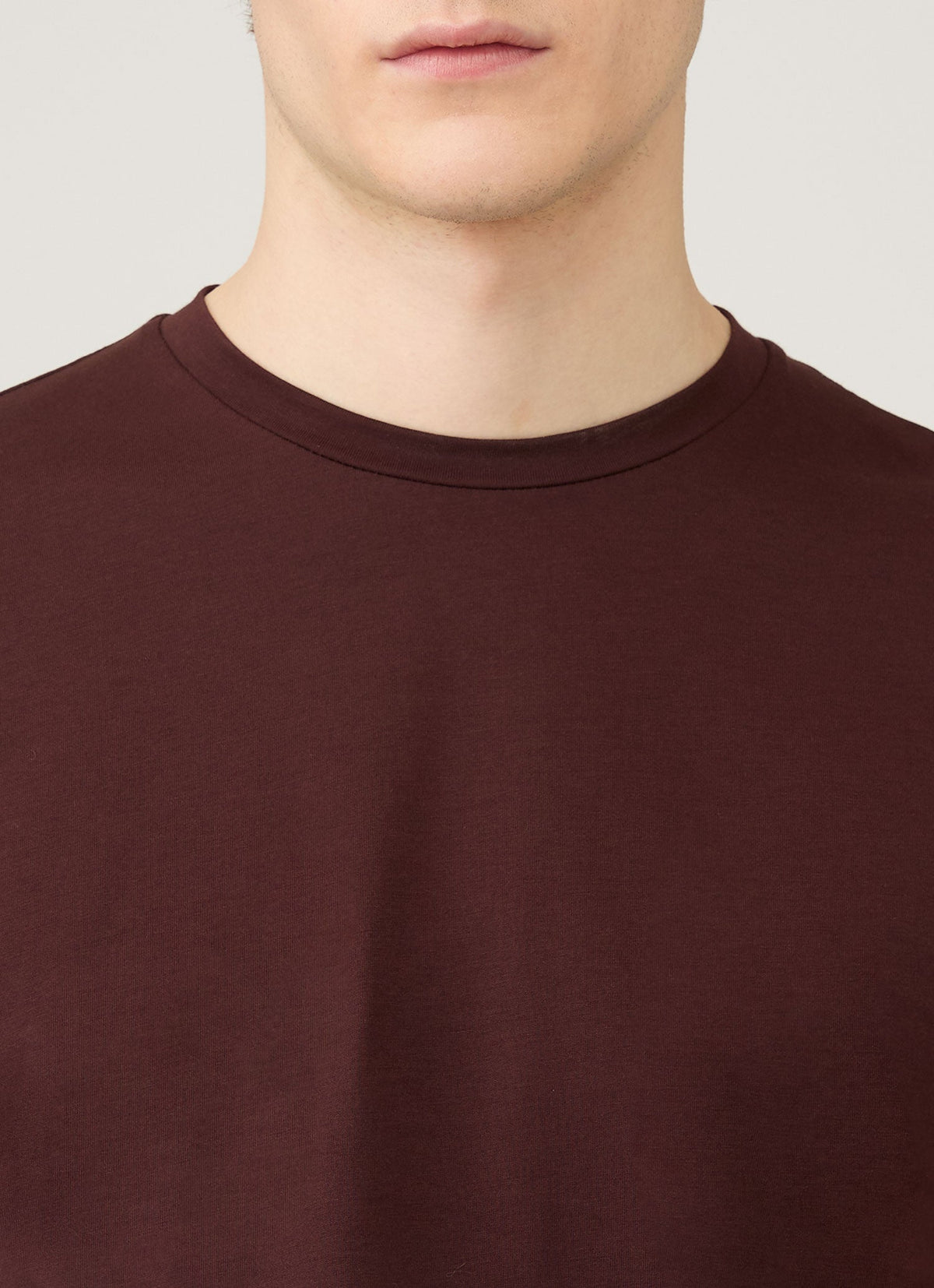 Mens Riviera Midweight Tshirt In Bakelite Mtsh0007S Rdel