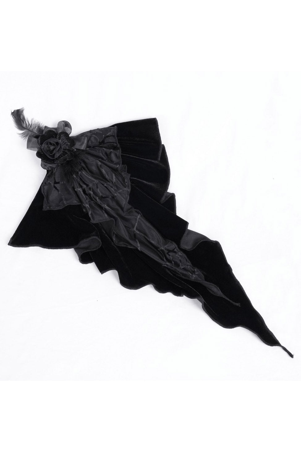 Black Blossoms Bloomer Shorts