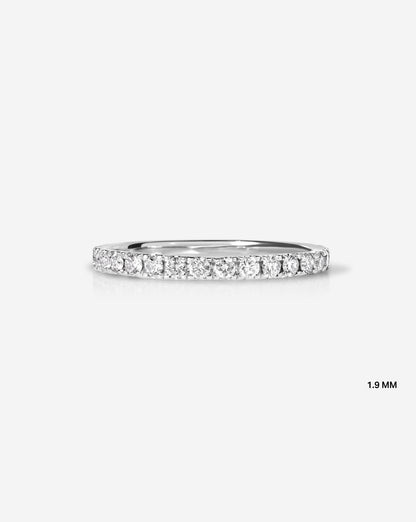 1.9 mm Perfect Pavé Diamond Ring
