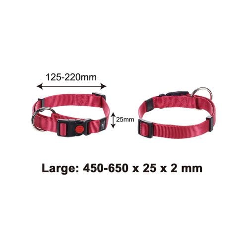 Flamingo - Ziggi Cherry Red Dog Collar