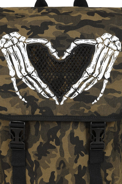 Camo Green Darkest Love Backpack