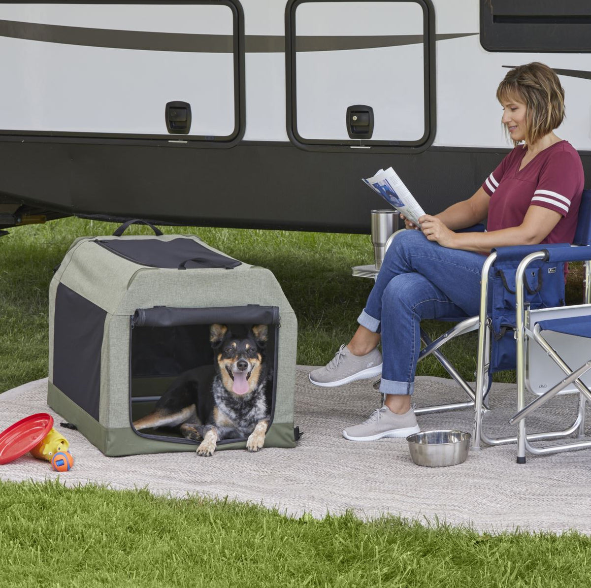 Camper Tent Crates