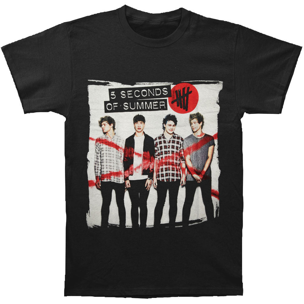 5 Seconds Of Summer Album Cover 1 Slim Fit T-shirt