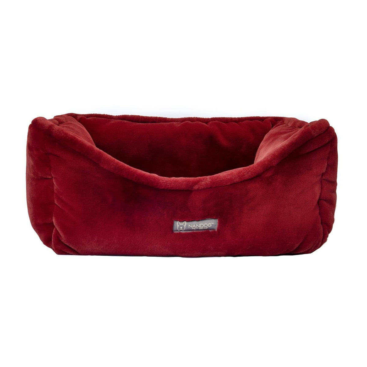 Nandog Pet Gear - Cloud Reversible Bed (Burgundy)