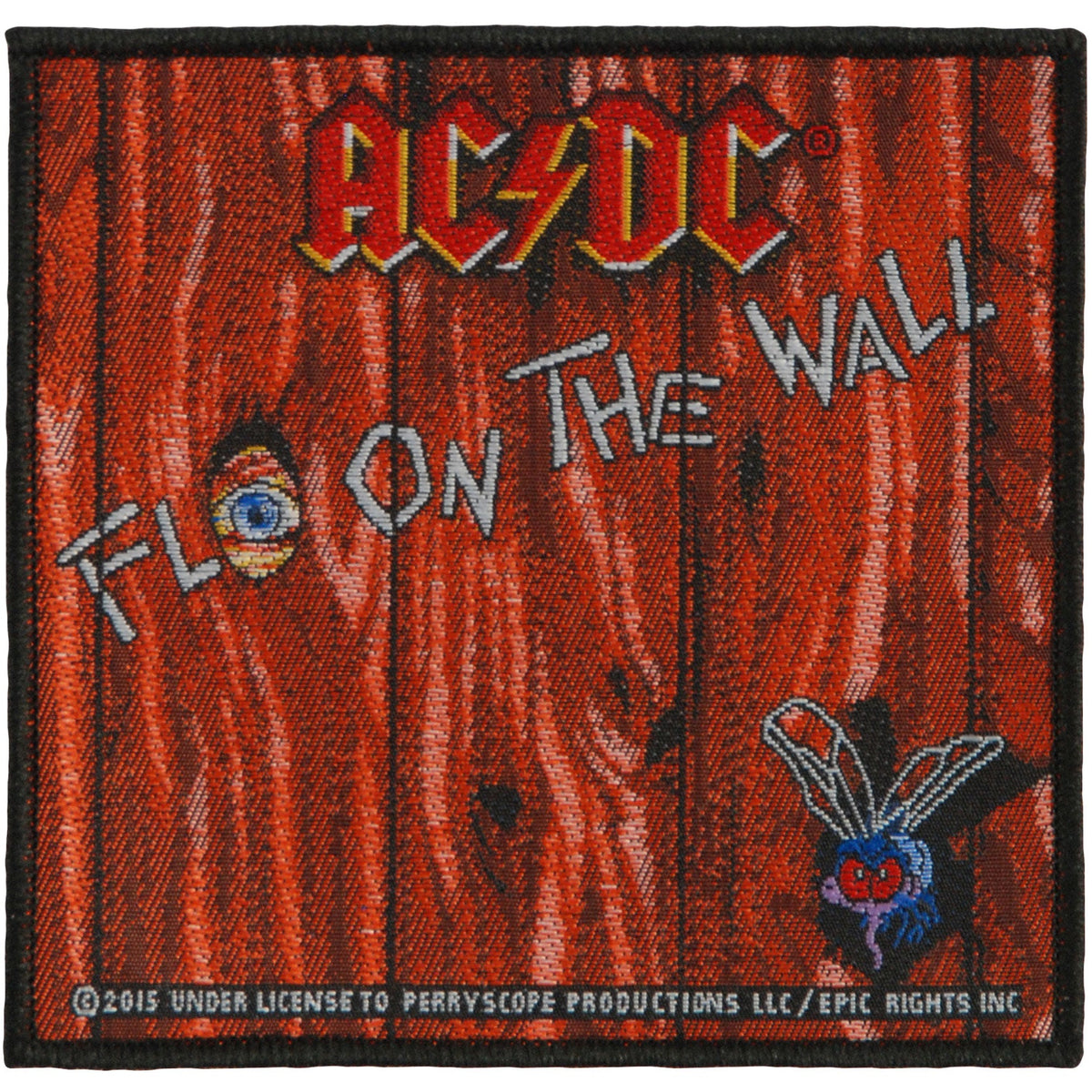 AC/DC Fly On The Wall Woven Patch