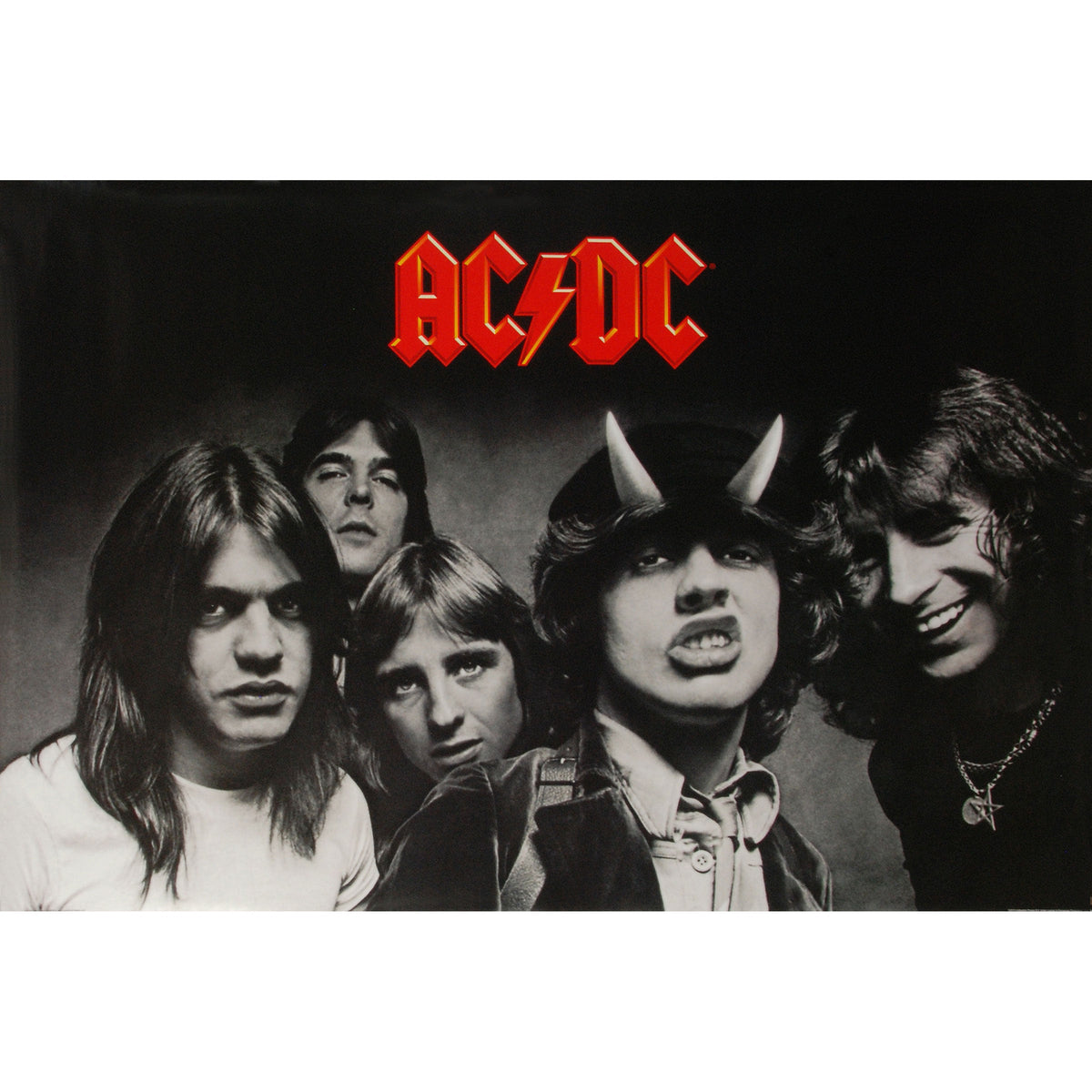 AC/DC Highway To Hell Subway Poster