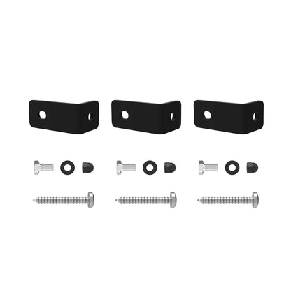 Hakuna Pets - Glass Patio Pet Door - Permanent Mount Pack