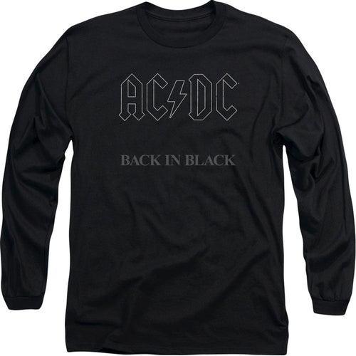 AC/DC Back In Black Long Sleeve