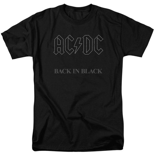 AC/DC Back In Black Adult T-shirt