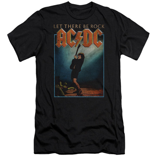 AC/DC Let There Be Rock Adult Slim Fit Slim Fit T-shirt