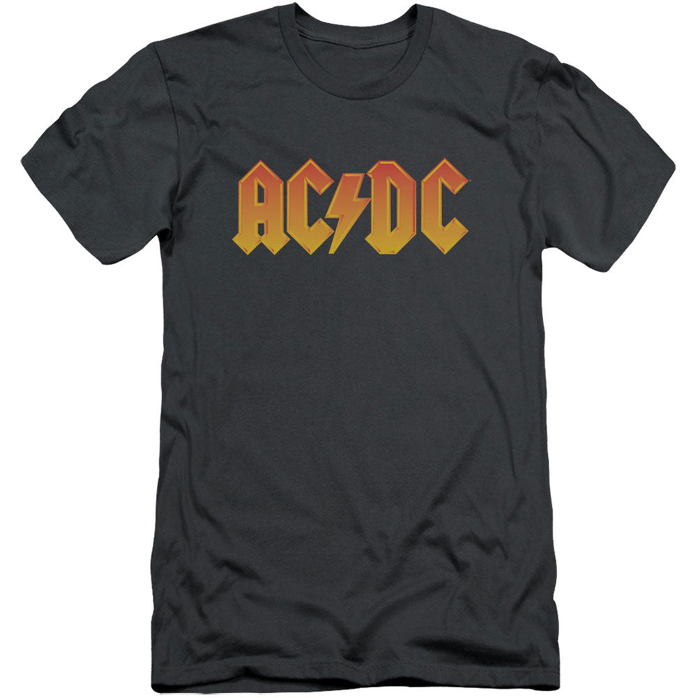 AC/DC Logo Adult Slim Fit Slim Fit T-shirt