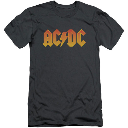 AC/DC Logo Adult Slim Fit Slim Fit T-shirt