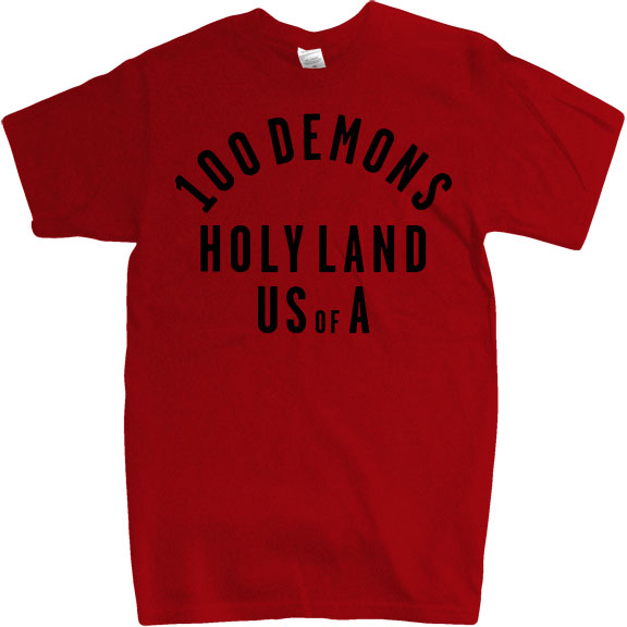 100 Demons Holy Land T-shirt