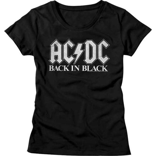 AC/DC Back In Black Junior Top