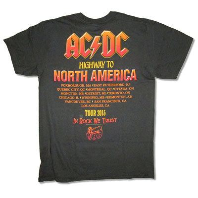 AC/DC Highway To N.A. T-shirt