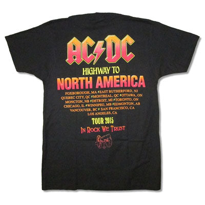 AC/DC Highway To N.A. T-shirt